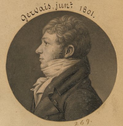 Gervais, Jr. by Charles Balthazar Julien Févret de Saint-Mémin