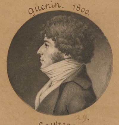 Guenin by Charles Balthazar Julien Févret de Saint-Mémin