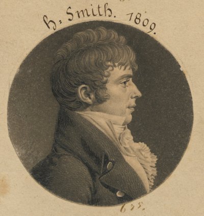 H. Smith by Charles Balthazar Julien Févret de Saint-Mémin