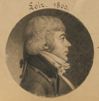 J. B. Loir by Charles Balthazar Julien Févret de Saint-Mémin