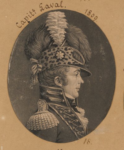 Jacint Laval by Charles Balthazar Julien Févret de Saint-Mémin