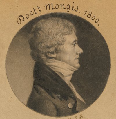 John Armentaire Monges by Charles Balthazar Julien Févret de Saint-Mémin