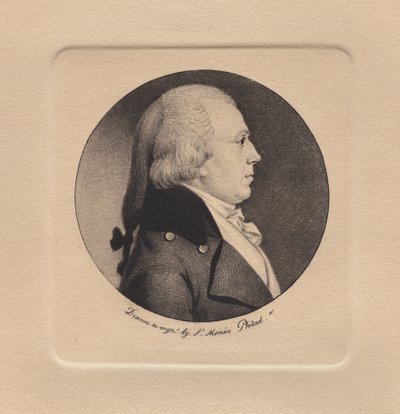 John Bohlen by Charles Balthazar Julien Févret de Saint-Mémin