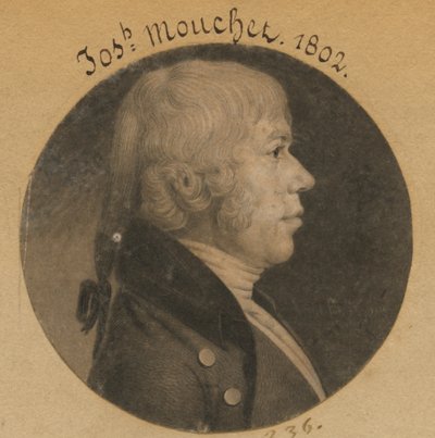 Joseph Mouchet by Charles Balthazar Julien Févret de Saint-Mémin