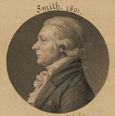 Mr. Smith by Charles Balthazar Julien Févret de Saint-Mémin