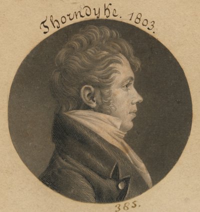 Thorndyke by Charles Balthazar Julien Févret de Saint-Mémin