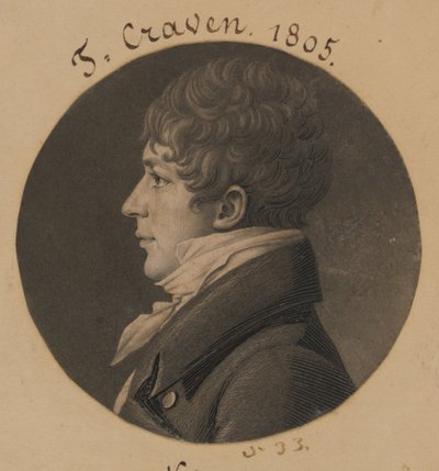 Tunis Craven by Charles Balthazar Julien Févret de Saint-Mémin