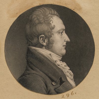 William Peter Van Ness by Charles Balthazar Julien Févret de Saint-Mémin