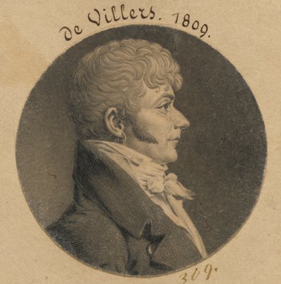 de Villers by Charles Balthazar Julien Févret de Saint-Mémin