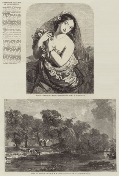 Exhibition of the Society of British Artists by Charles Baxter