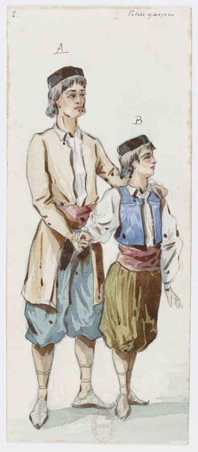 Holmès - The Black Mountain - Costume Designs by Charles Bianchini - 02. Little Boys by Charles Bianchini