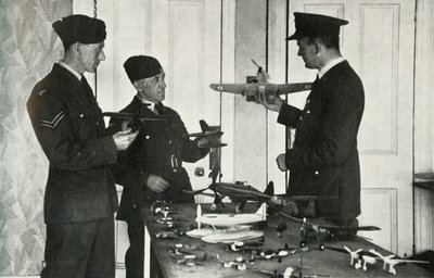 RAF Personnel Learning to Identify Aircraft During the Second World War by Charles Brown