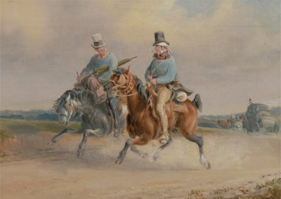 Travelling Companions, or A Scene on the Road in France by Charles Cooper Henderson