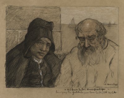 French Peasants by Charles Cottet