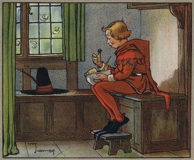 Little Jack Horner by Charles Crombie