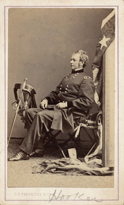 General Joseph Hooker, c. 1865 by Charles D. Fredricks