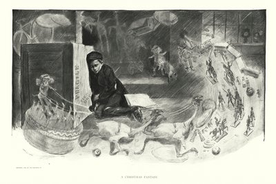 A Christmas Fantasy by Charles Dana Gibson