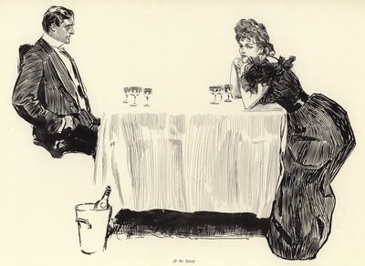 At the Savoy by Charles Dana Gibson