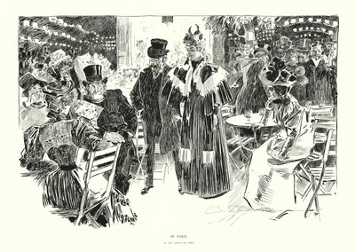 In Paris by Charles Dana Gibson