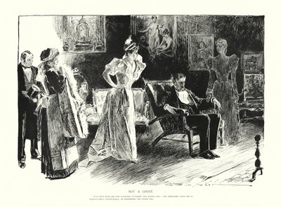 Not a Ghost by Charles Dana Gibson