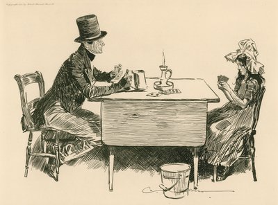 Tom Pinch and His Sister by Charles Dana Gibson