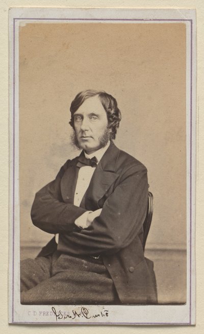 George William Curtis by Charles DeForest Fredricks