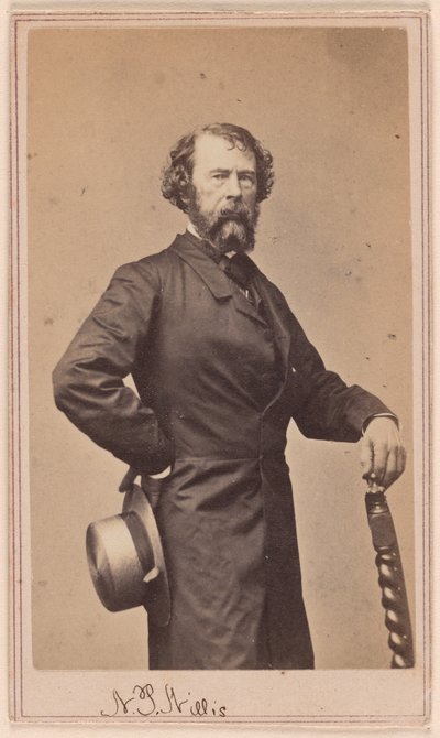 Nathaniel Parker Willis by Charles DeForest Fredricks