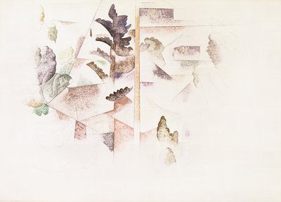 Bermuda, Trees and Architecture by Charles Demuth