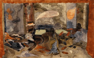 Death of Countess Gerschutz Lulu by Charles Demuth