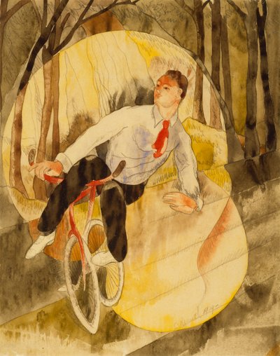 In Vaudeville: Bicycle Rider by Charles Demuth