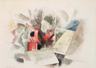 Rooftops and Fantasy by Charles Demuth