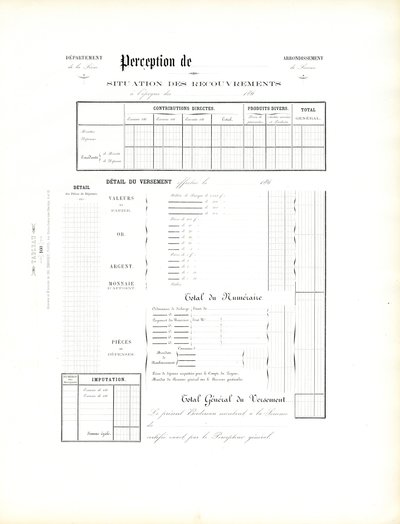 Tax Form for Authorities by Charles Derriey