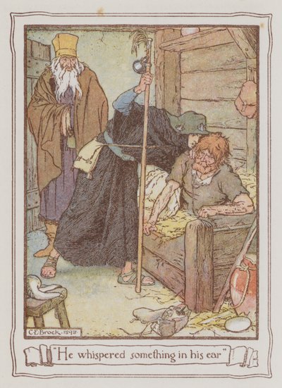 Illustration for Ivanhoe by Sir Walter Scott by Charles Edmund Brock