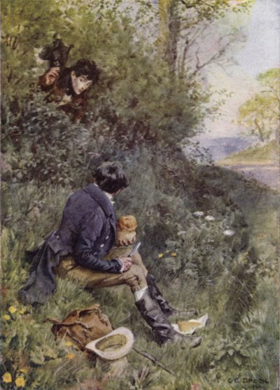 Illustration for The Broad Highway a Romance of Kent by Charles Edmund Brock