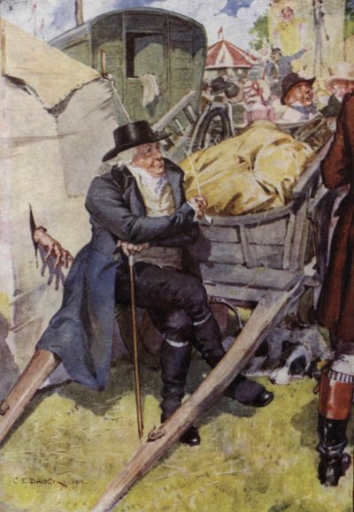 Illustration for The Broad Highway a Romance of Kent by Charles Edmund Brock