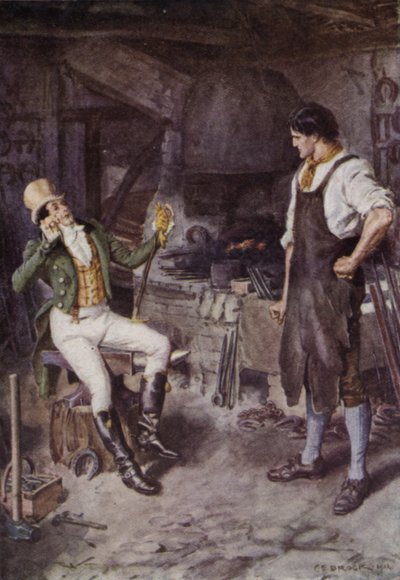 Illustration for The Broad Highway a Romance of Kent by Charles Edmund Brock