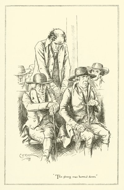 Illustration for The Essays of Elia by Charles Lamb by Charles Edmund Brock