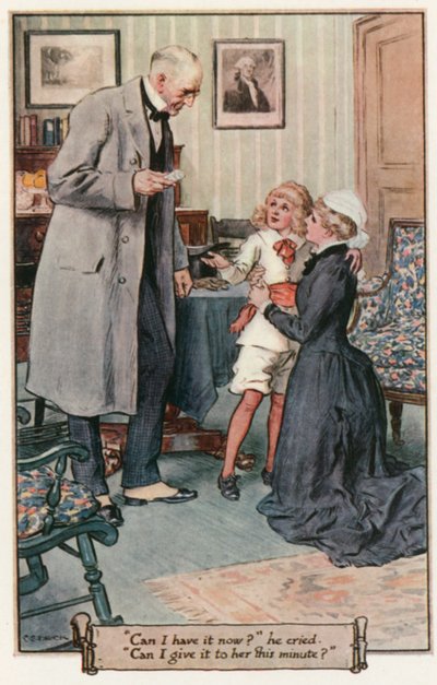Little Lord Fauntleroy by Frances Hodgson Burnett by Charles Edmund Brock