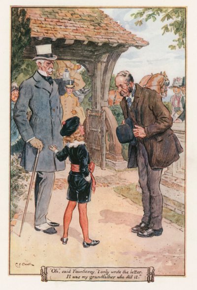 Little Lord Fauntleroy by Frances Hodgson Burnett by Charles Edmund Brock