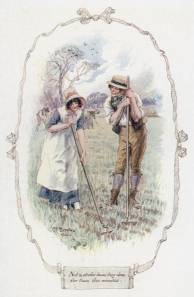 Not a stroke have they done for these five minutes by Charles Edmund Brock