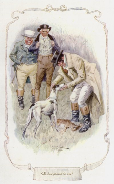 Oh! How Pleased He Was by Charles Edmund Brock