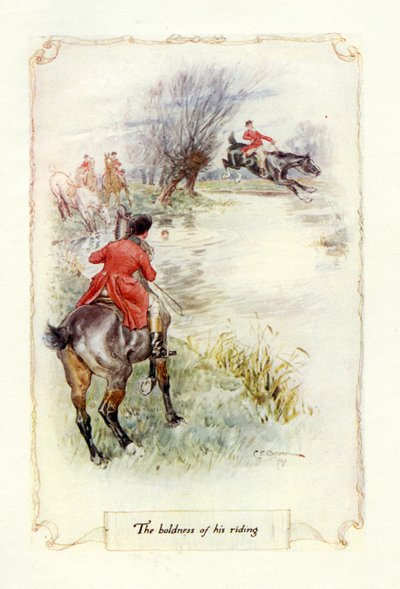 The Boldness of His Riding by Charles Edmund Brock