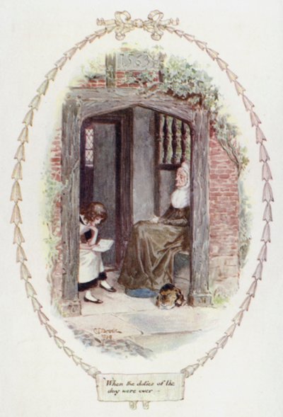 When the duties of the day were over by Charles Edmund Brock