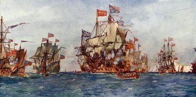 The Home-Coming of Charles II by Charles Edward Dixon