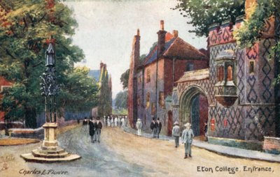 Eton College by Charles Edwin Flower