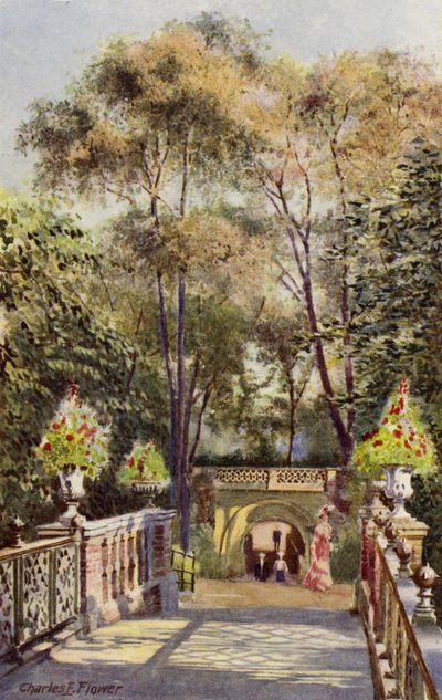 London Zoo: Tunnel, from Canal Bridge by Charles Edwin Flower