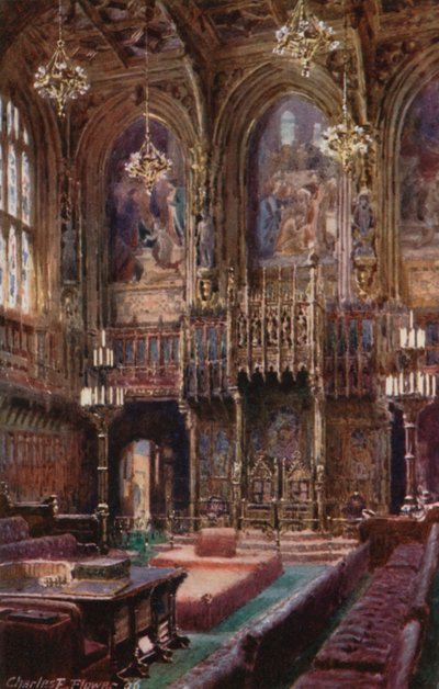 The House of Lords, 1906 by Charles Edwin Flower