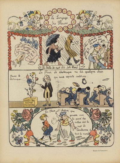 Illustration for Le Rire by Charles Emile Egli