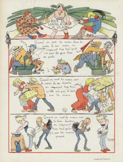 Illustration for Le Rire by Charles Emile Egli