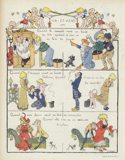 Illustration for Le Rire by Charles Emile Egli